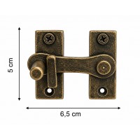 D 69 ANTİK KEPENK MANDALI